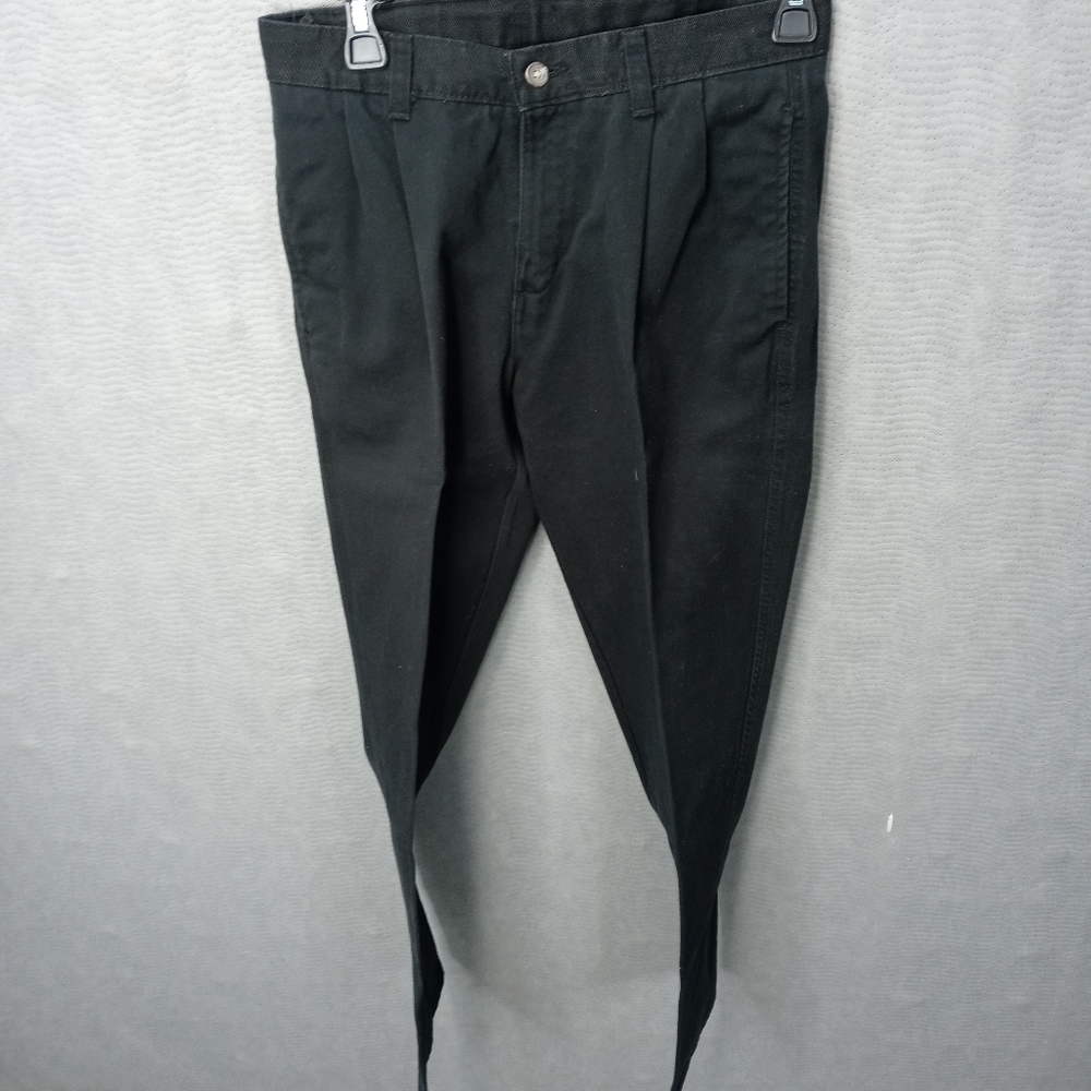 Chaps boy's sz 18 black cotton jeans 28"×28" . 108
